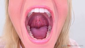 Victoria Pure's Deep Mouth Exploration – Extreme Close-Up, Uvula, Teeth & Yawning Heaven (HD resolution)