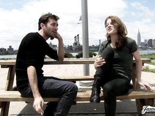 JamesDeen - HOTEL ROOM COARSE DOGGY STYLE SEX WITH BRUNETTE HAIR AMATEUR LUNA BAST