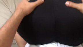 Hot Couple in Bed Wearing Leopard Lingerie &ndash_ Sensual Cuddling, Teasing &amp_ Passionate Moments