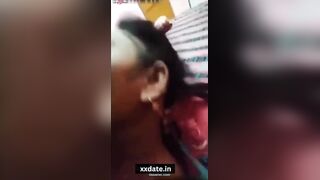 Teenage Desire: A Passionate Indian Girl Seduces Her Boyfriend With Oral Pleasure