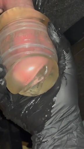 Spectacular moment from &quot;Femdom Handjob Ruined Orgasms Galore. Over 100 ruined orgasm cumshots from 2023&quot;