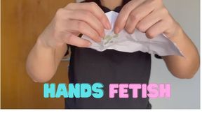 Hands & Paper Tearing