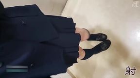 Slutty Asians. Sex in the toilet