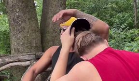 Diego Cruising 1 - jockstrap slut in the woods