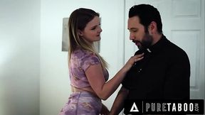 PURE TABOO Troubled Teen Eliza Eves Fucks Her Preist To Piss Off Her Religious Stepmom