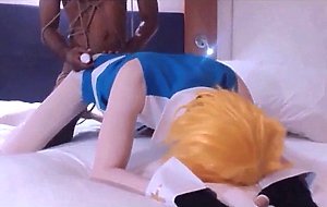 BBC DADDY DRILLS COSPLAY TRAP SISSY SLUT