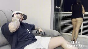 dei para o melhor amigo da corna, fiquei toda gostosa e cheia de tesao para dar