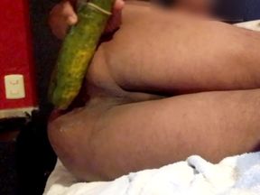 Passive Latino gets rich cucumber and gets a rich anal aquirt 2nd part