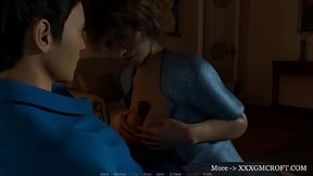 She holding her tits together and moves them... | Walkthrough | Best Pornscenes