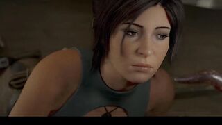 Lara Croft Loves to Boned Toy Sex Toy Machine