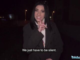Public Agent Latin babe desires my ramrod but her mamma can't know