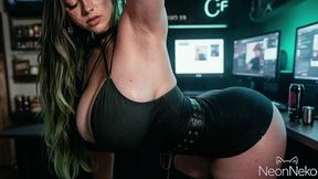 behind the scenes of paid streams: my burly stepfather controls my every move while his cock goes deep into my juicy ass [ai]