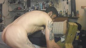 Fabulous Dude displays off his Super-Hot Greedy Slot taking BB Fuck Stick & then XL Bad dragon while strokin gigantic bone