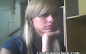 Petite teenage girl suddenly pulled out a cock