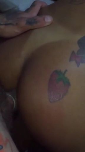 Punching rolls in the shemale's ass   Clip 3