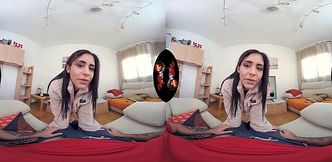 Spaniard Aysha's Big Tits Bounce in VR Hardcore Fucking