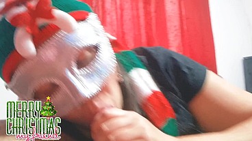 Valery Saenz Celebrando La Navidad Mamando Y Cabalgando A Su Amante En Miami Estados Unidos