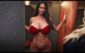 The Synthetic Part 07 by Carbon - Stepmom Try on Clothes in the Locker Room