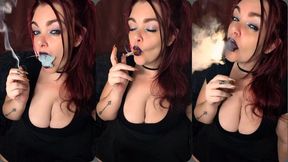 Smoking while getting fucked