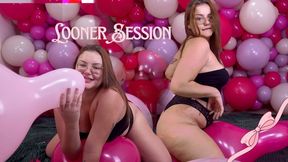 Melissa Sensual Balloon Pop Looner Session