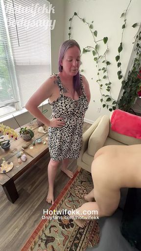 Hotwifekk licks her friends asshole for the first time