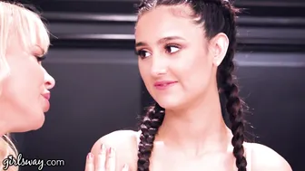 MILF Threesome Discovers Eliza's Secret Masturbation Obsession