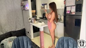 A GOOD TIP DESERVES GOOD SERVICE WAITRESS APRON FETISH