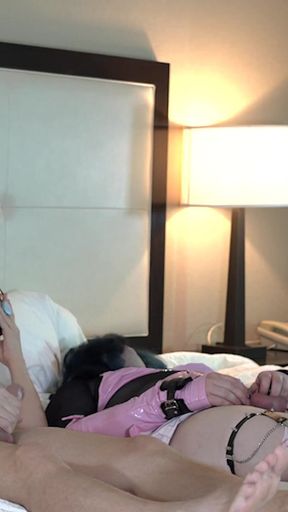 Trans Swallows and Jerking off Compilation
