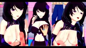 Elsa from Re-Zero Teases with Busty Curves in Steamy Blowjob handjob Pleasure
