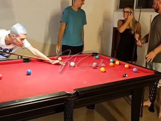 We wager with the angels at pool that whoever lost would must pay a penalty, theirs was to give it to us!