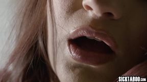 Hardcore blindfolded sex with Rebel Lynn so MILF enjoyed husbands stepbro