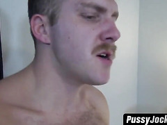 PussyJocks.com - Female to male's blowjob skills shine before a doggy style drilling