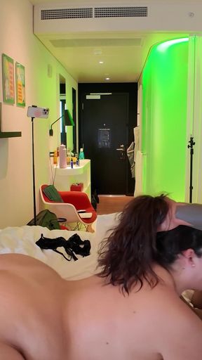 A Random Fuck with Dani Valentina Ends with Cum on Her Pussy