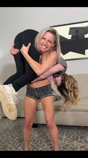 Lifting and Spanking London Evans After My Shoot