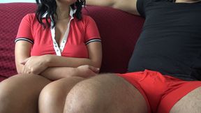 Stepmom and Stepmom BBC Cuckold Threesome