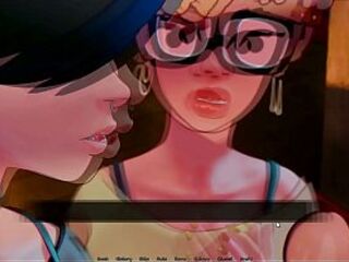 Hooked [ Comics Game ] Ep.two ROCK and NERD touch a MASSIVE SHLONG for the 1ST TIME in this PORN CASTING !