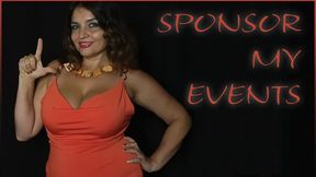 SPONSOR MY EVENTS by Domina Paulina