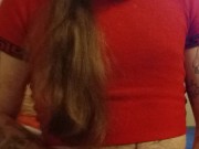 TS nasty slut tease