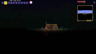 TERRARIA #2- First night and talking with undead