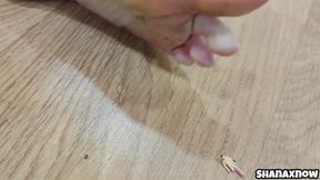 Tiny Man Is Punished Female Domination Giant Foot Fetish