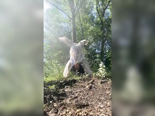 2in1: Pissing Over Head - Void urine - Fountain