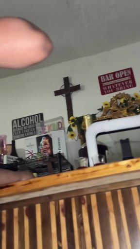 I fuck my stepdad after chilling at house party behind my boyfriend back   Clip 1