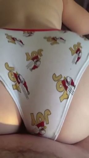 Best Christmas Present Is Sex With Big Ass Step Sister - Booty_Ass   Clip 3