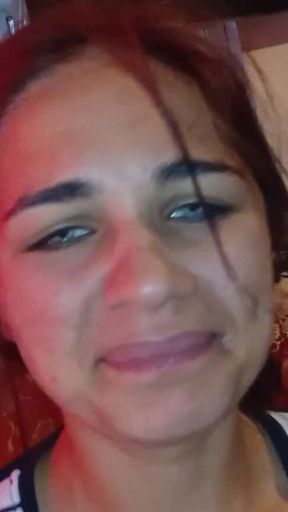 Cleopatra Gets a Cum in Her Mouth and Swallows It