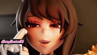 After training wet FUCK - AMAZING FUTANARI DICK