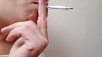 Blonde MILF Kitty Love Nymphomaniac Smoker Banged Squirting