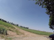 NB04 Clip: Nearly busted riding naked in public. (with commentary)