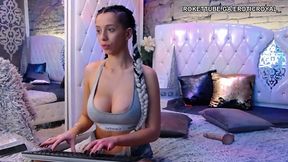 Skinny teen but busty
