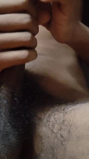 Anal with Stick. Rough Indian Teen Boy