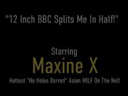 Cambodian Cougar Maxine X Gets Massive Dick In That Wet Cunt